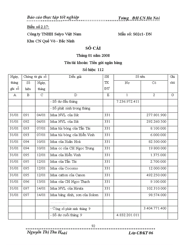 image for page Tổ chức cụng tỏc Hạch toỏn kế toỏn nguyờn vật liệu, cụng cụ dụng cụ tại cụng ty Trỏch nhiệm hữu hạn Seiyo Việt Nam