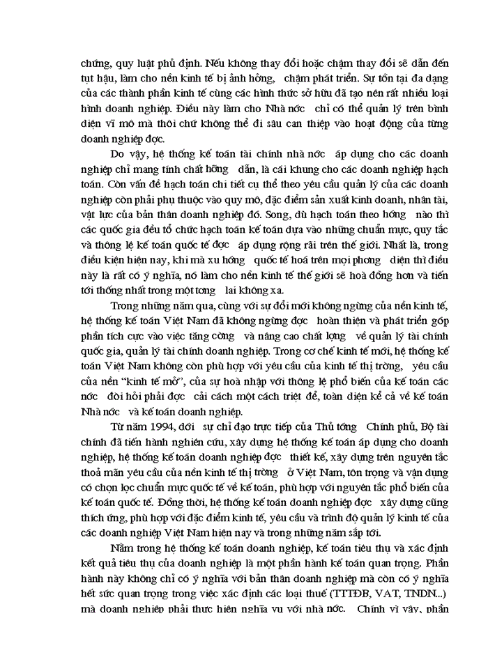 image for page Hoàn thiện hạch toán tiêu thụ hàng hoá và xác  định kết quả tiêu thụ tại Công ty Thương mại Lâm sản Hà Nội