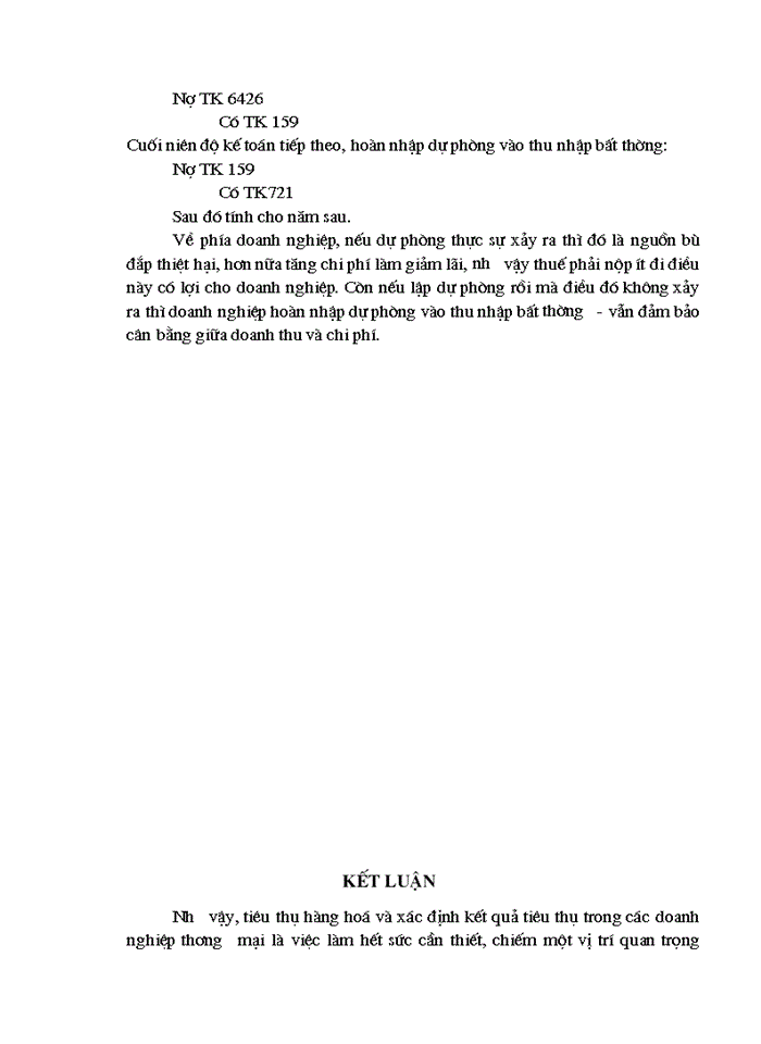 image for page Hoàn thiện hạch toán tiêu thụ hàng hoá và xác  định kết quả tiêu thụ tại Công ty Thương mại Lâm sản Hà Nội