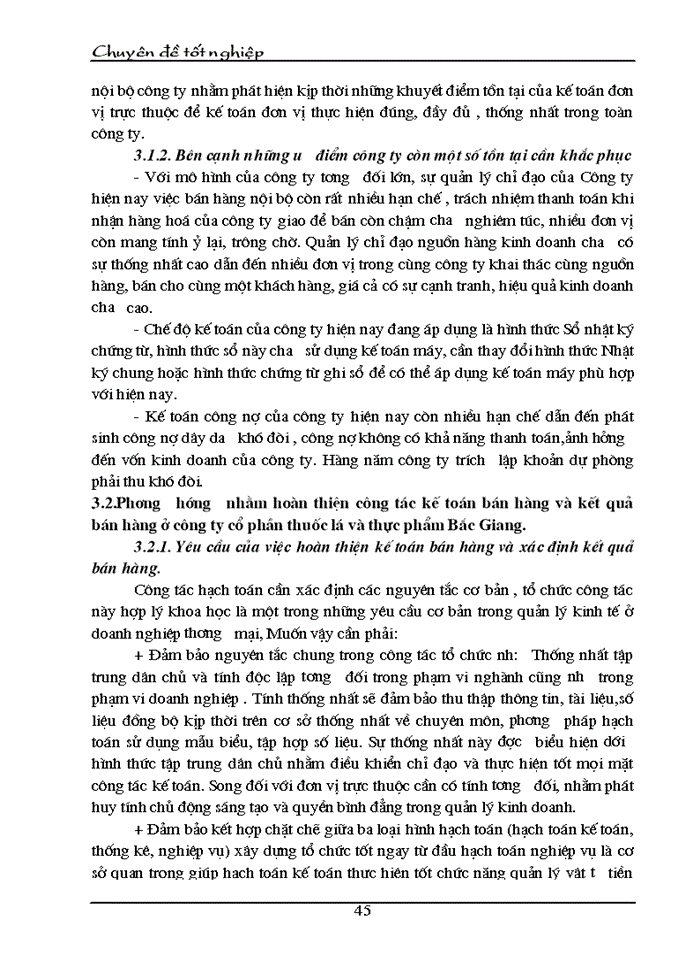 image for page Tổ chức kế toán bán hàng và xác định kết quả bán hàng ở công ty cổ phần thuốc lá và chế biến thực phẩm Bắc Giang