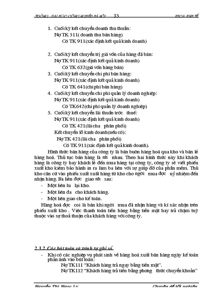 image for page Hoàn thiện công tác kế toán bán hàng và xác định kết quả kinh doanh tại công ty TNHH dịch vụ và thương mại điện tử tin học Đồng Hành