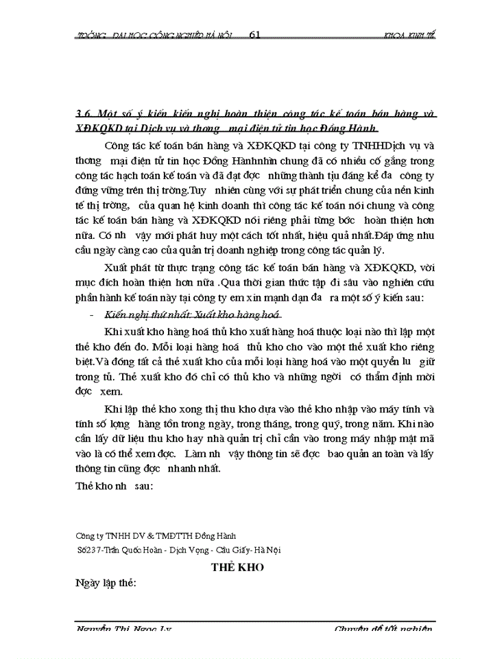 image for page Hoàn thiện công tác kế toán bán hàng và xác định kết quả kinh doanh tại công ty TNHH dịch vụ và thương mại điện tử tin học Đồng Hành