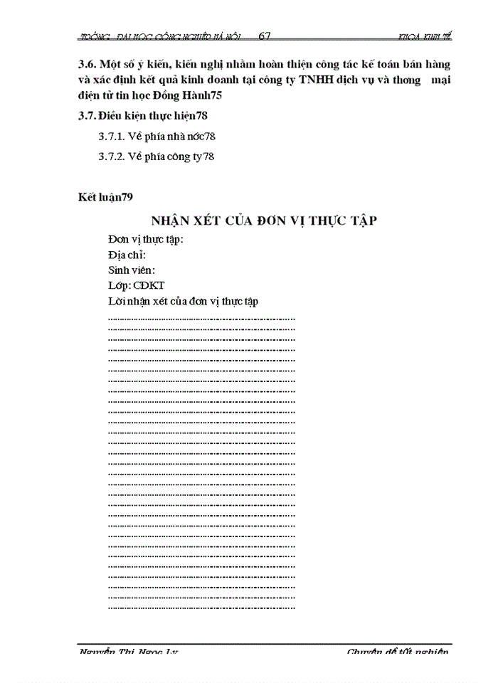 image for page Hoàn thiện công tác kế toán bán hàng và xác định kết quả kinh doanh tại công ty TNHH dịch vụ và thương mại điện tử tin học Đồng Hành