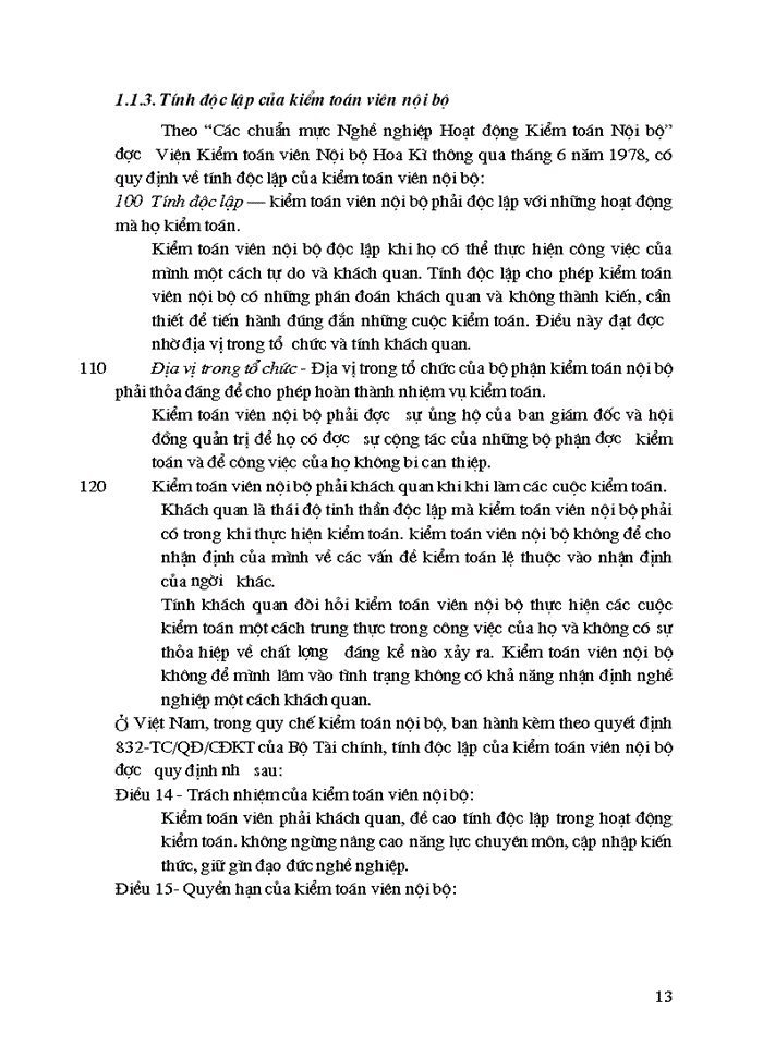 image for page Tính độc lập của kiểm toán viên- lý luận và thực tiễn