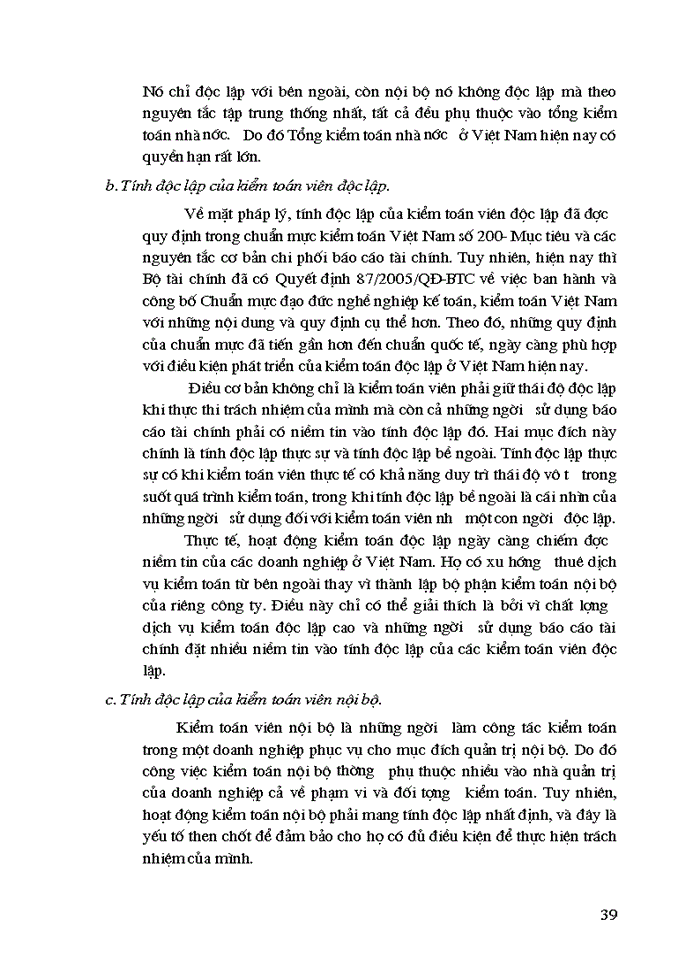image for page Tính độc lập của kiểm toán viên- lý luận và thực tiễn