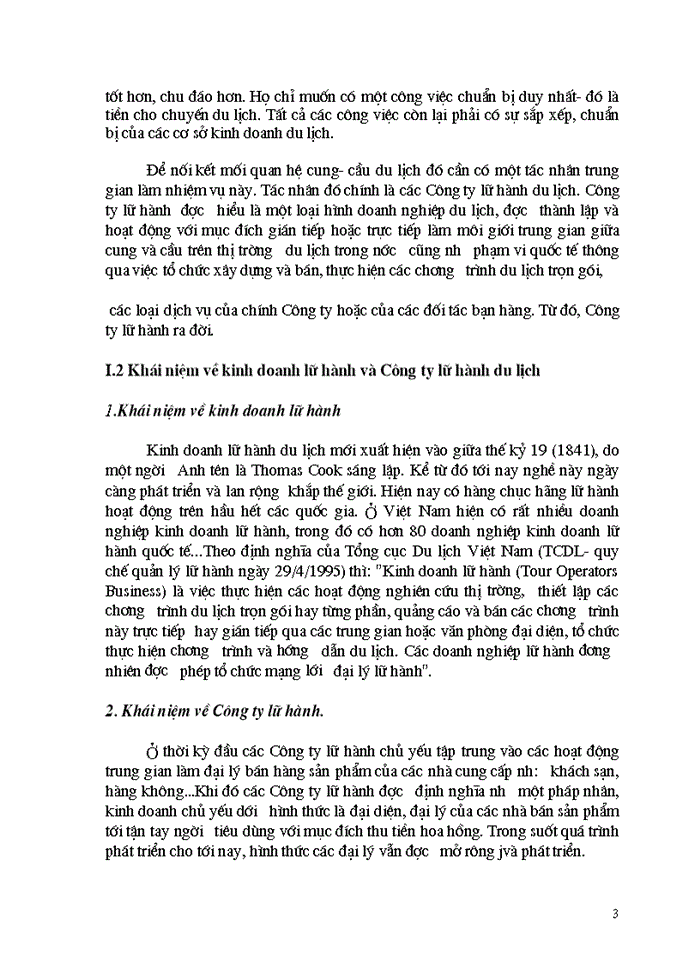 Một số giải pháp nhằm phát triển hoạt động kinh doanh lữ hành quốc tế tại Công ty Du lịch Hà Nội-Toserco