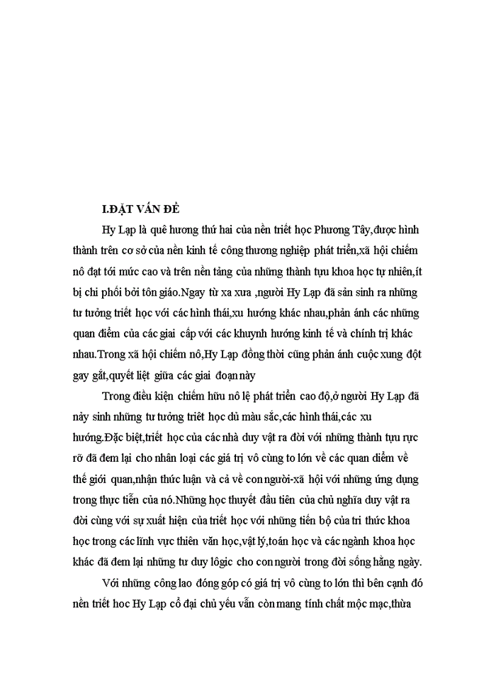 image for page Phân tích giá trị và hạn chế của các nhà triết học duy vật Hy Lạp cổ đại