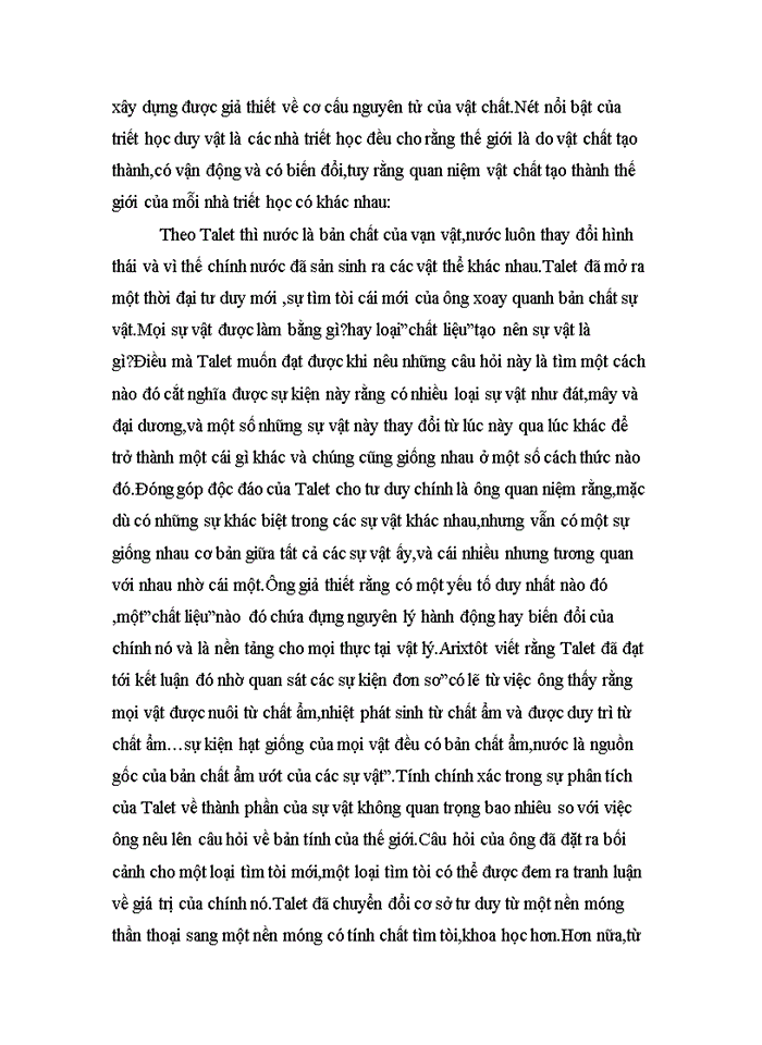 image for page Phân tích giá trị và hạn chế của các nhà triết học duy vật Hy Lạp cổ đại