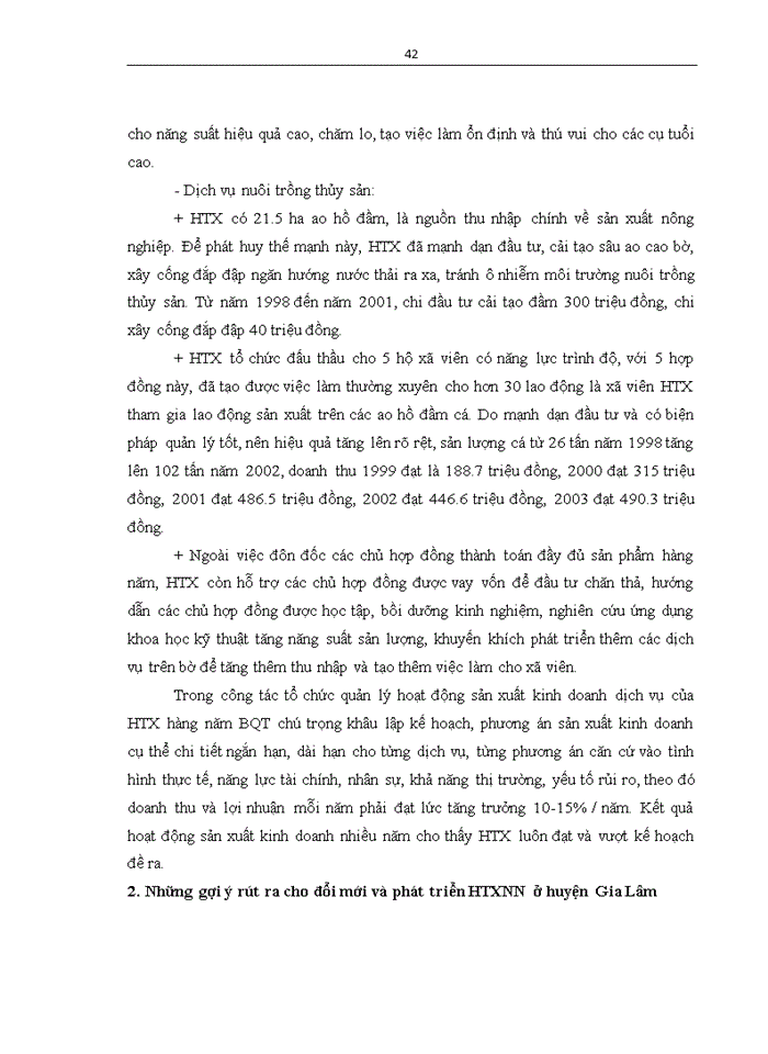 image for page Đổi mới và phát triển HTX NN ở huyện Gia lâm theo luật HTX