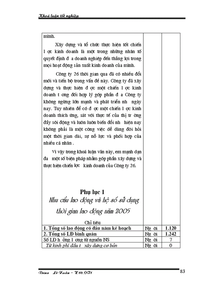 image for page Một số biện pháp góp phần nâng cao hiệu quả của việc xây dựng và thực hiện chiến lược kinh doanh của Công ty 26 - BQP