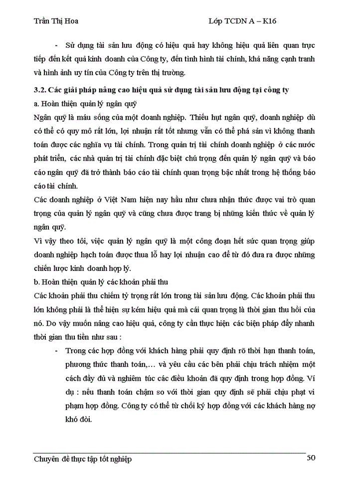 image for page Nâng cao hiệu quả sử dụng tài sản lưu động tại công ty TNHH Việt – Ý