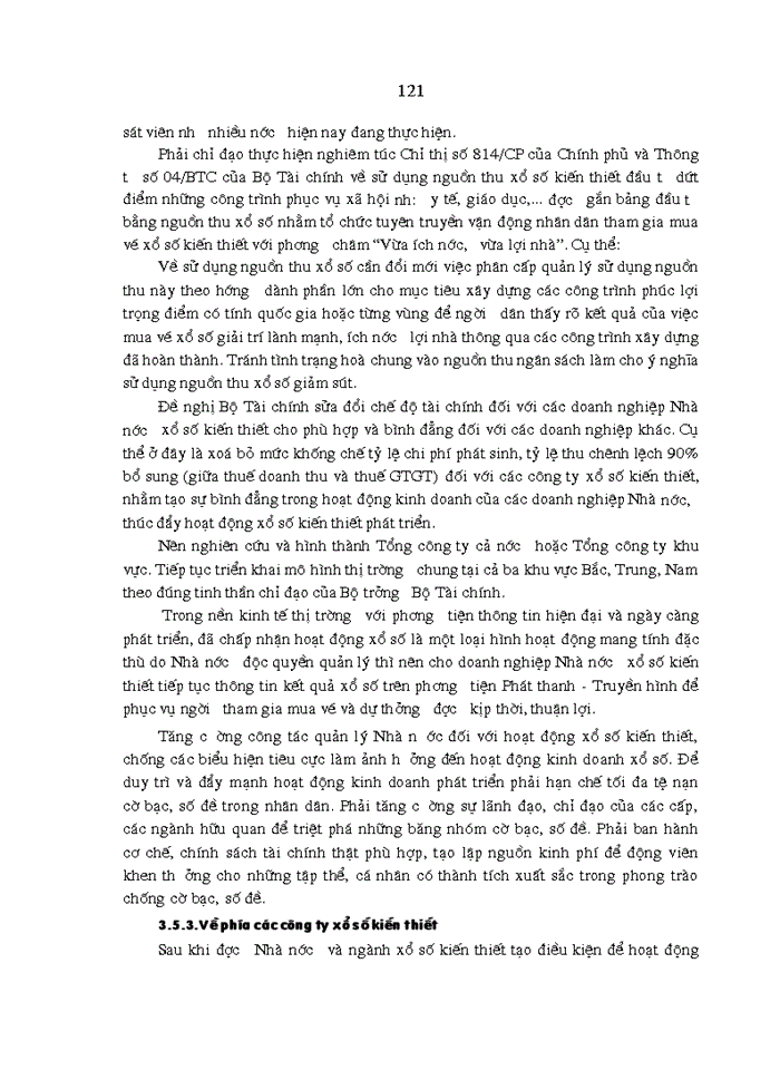 image for page Hoàn thiện lập & phân tích báo cáo tài chính với việc tăng cường quản lý tài chính tại các công ty xổ số kiến thiết