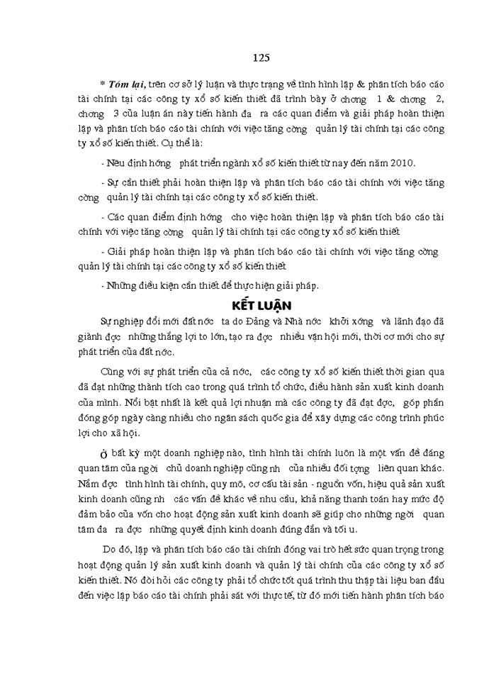 image for page Hoàn thiện lập & phân tích báo cáo tài chính với việc tăng cường quản lý tài chính tại các công ty xổ số kiến thiết
