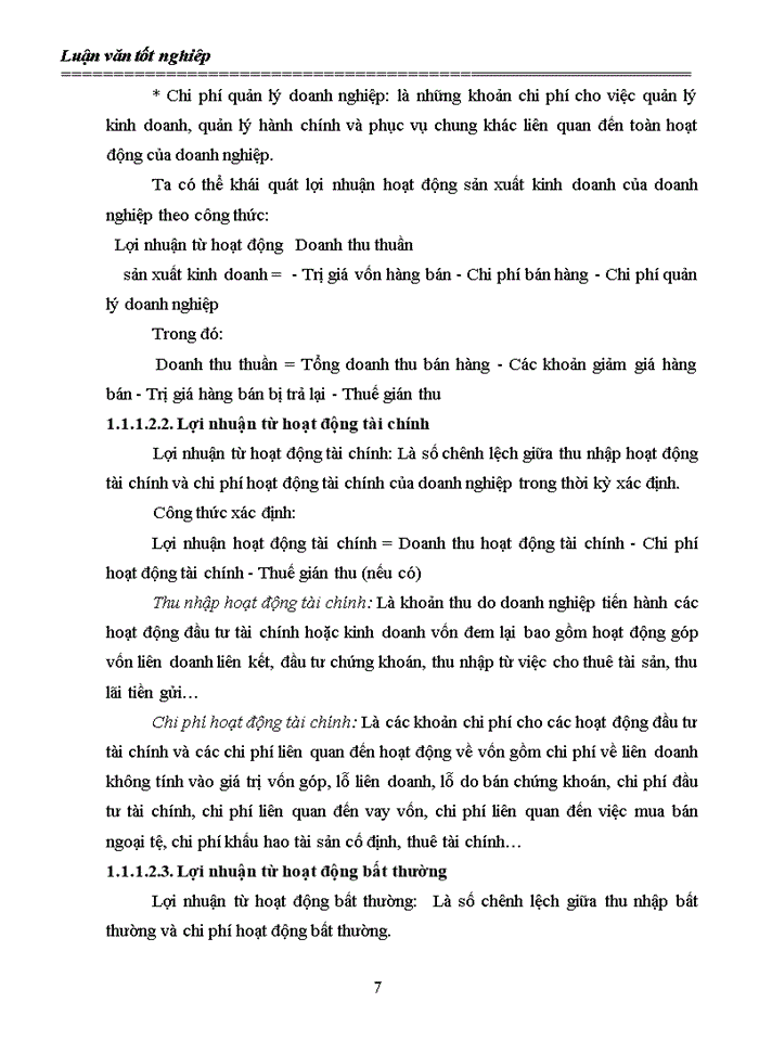 image for page Lợi nhuận và các giải pháp góp phần tăng lợi nhuận tại Công ty cổ phần phát triển công nghệ nông thôn