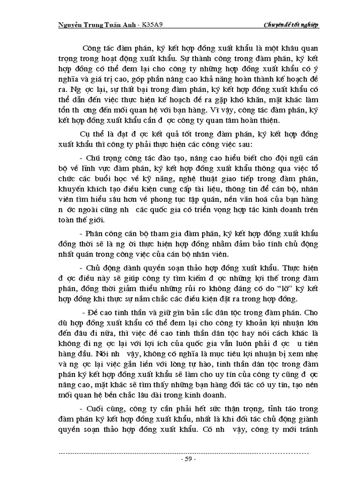 image for page Các biện pháp nhằm nâng cao chất lượng công tác quản trị xuất khẩu ở công ty xuất nhập khẩu thủ công mỹ nghệ ARTEXPORT