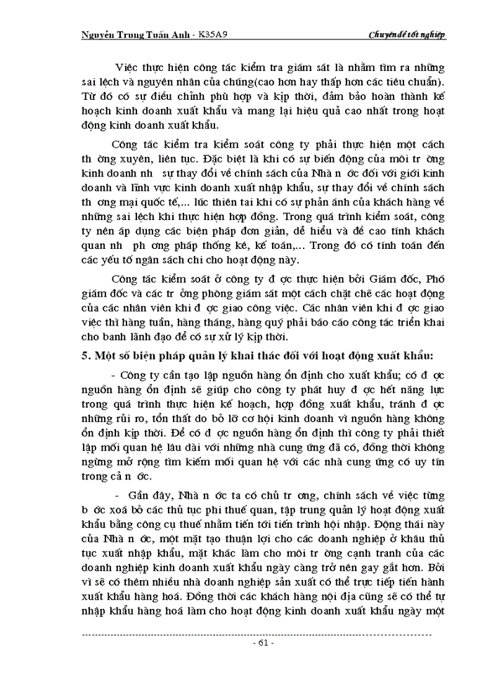 image for page Các biện pháp nhằm nâng cao chất lượng công tác quản trị xuất khẩu ở công ty xuất nhập khẩu thủ công mỹ nghệ ARTEXPORT