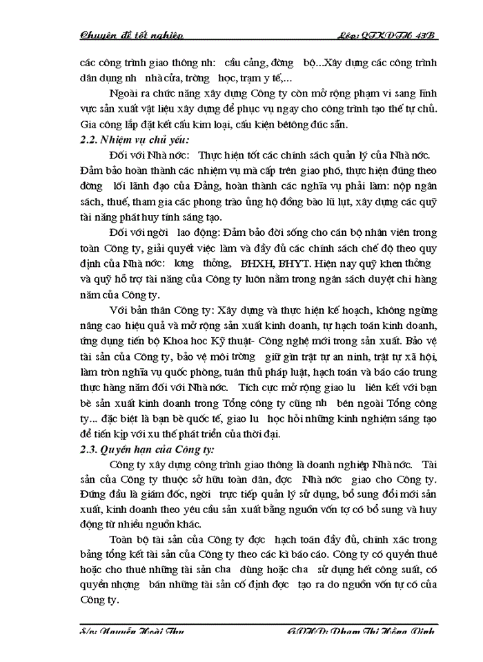 image for page Một số biện pháp nhằm nâng cao công tác quản lý và sử dụng máy móc thiết bị tại Công ty Xây Dựng Công Trình Giao Thông 810
