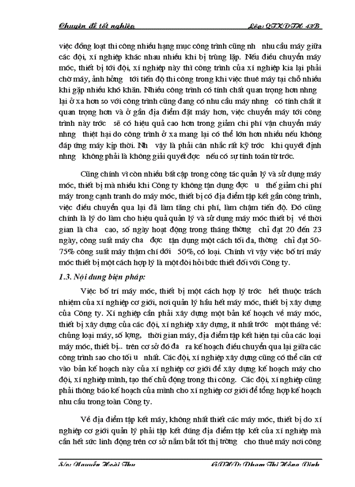 image for page Một số biện pháp nhằm nâng cao công tác quản lý và sử dụng máy móc thiết bị tại Công ty Xây Dựng Công Trình Giao Thông 810