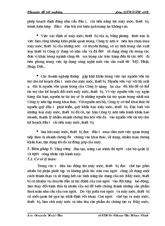 image for page Một số biện pháp nhằm nâng cao công tác quản lý và sử dụng máy móc thiết bị tại Công ty Xây Dựng Công Trình Giao Thông 810