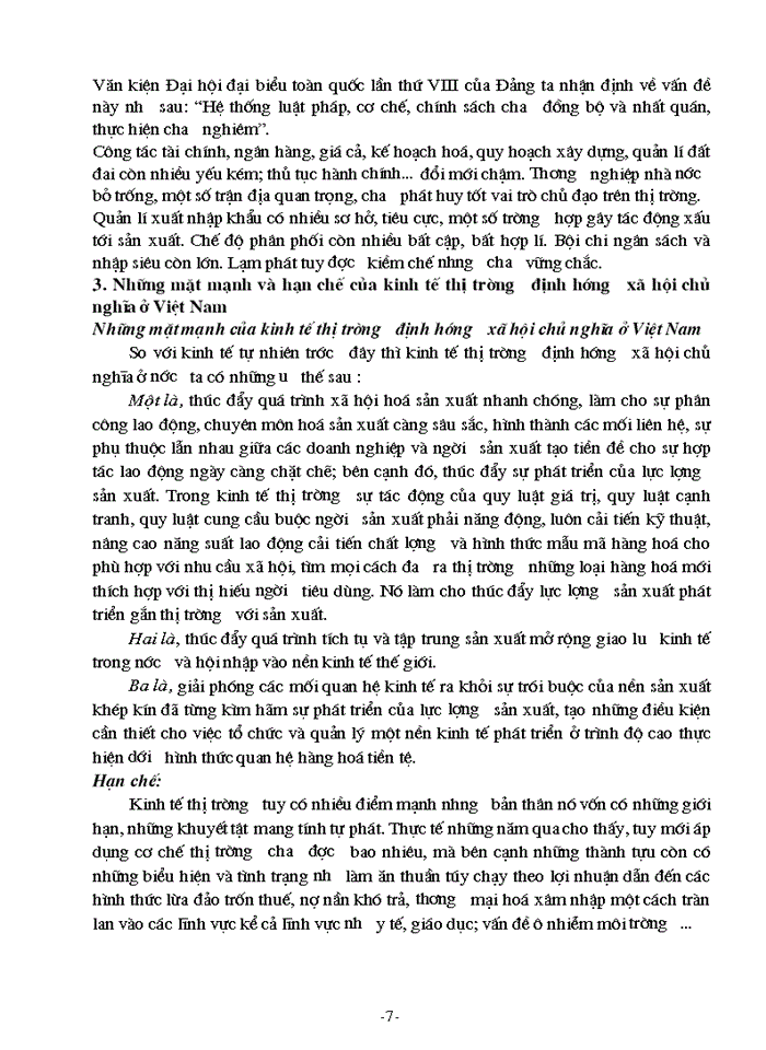 image for page Phát triển nền kinh tế thị trường  định hướng xã hội chủ nghĩa ở Việt Nam