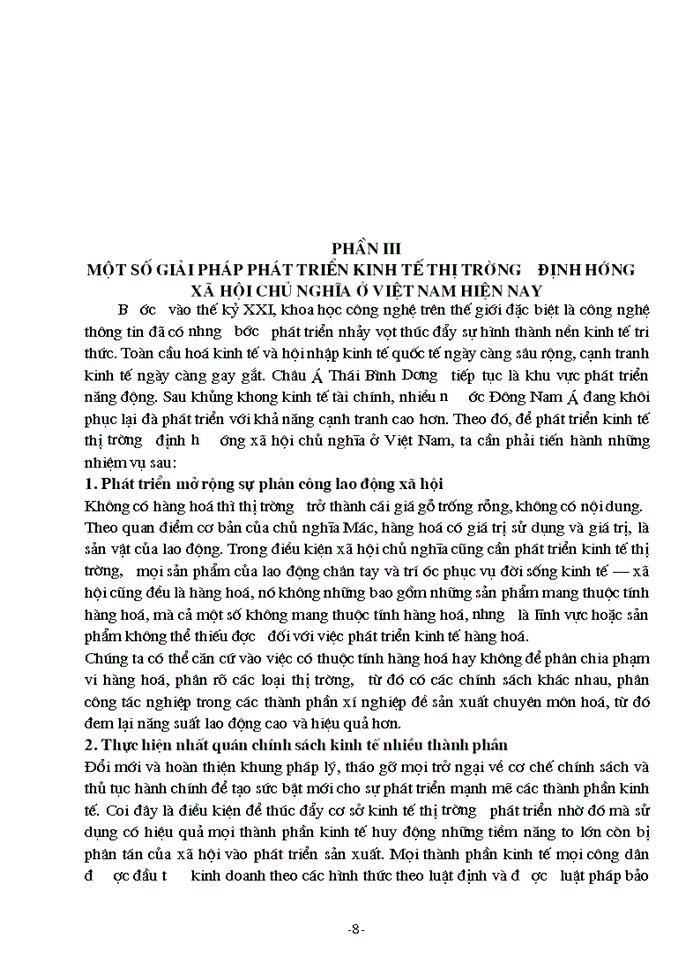 image for page Phát triển nền kinh tế thị trường  định hướng xã hội chủ nghĩa ở Việt Nam