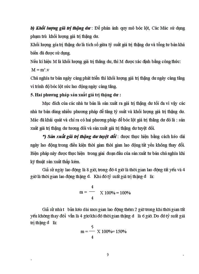 image for page Phân tích học thuyết giá trị thặng dư của C.Mác và chứng minh nó là hòn đá tảng to lớn nhất trong toàn bộ học thuyết kinh tế của C.Mác