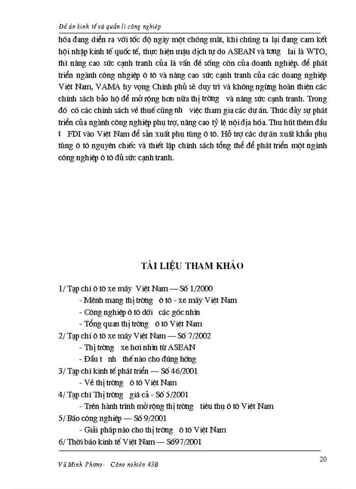 image for page Tăng tỉ lệ nội địa hóa nhằm nâng cao sức cạnh tranh của ngành công nghiệp ô tô ở Việt nam