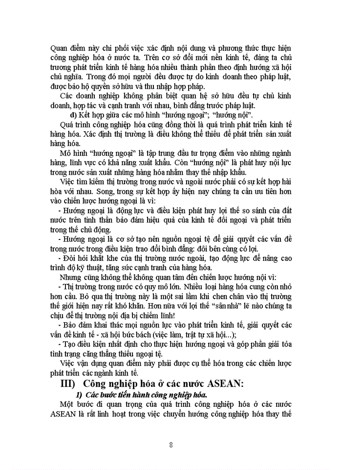 image for page Công nghiệp hóa ở các nước ASEAN và khả năng vận dụng tại Việt Nam