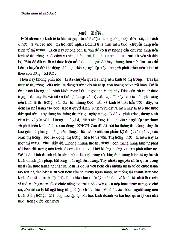 image for page Phương hướng xây dựng nền kinh tế thị trường định hướng XHCN ở Việt Nam.