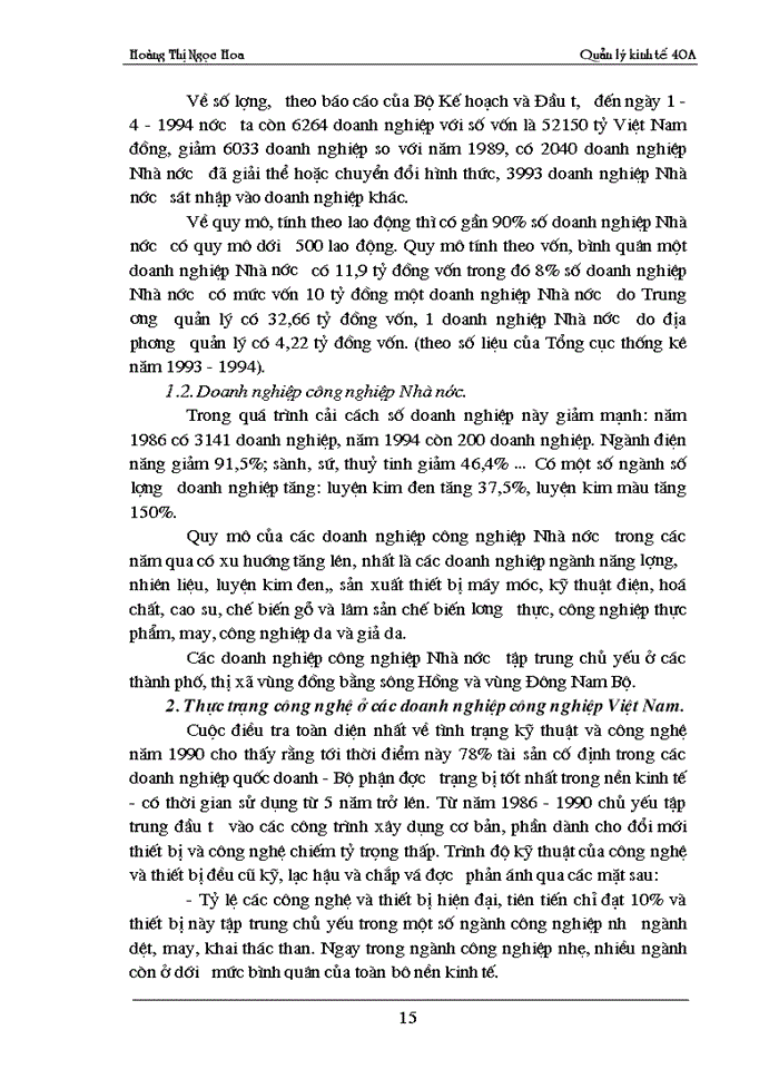 image for page Một số vấn đề về đổi mới công nghệ trong các doanh nghiệp công nghệp ở Việt Nam