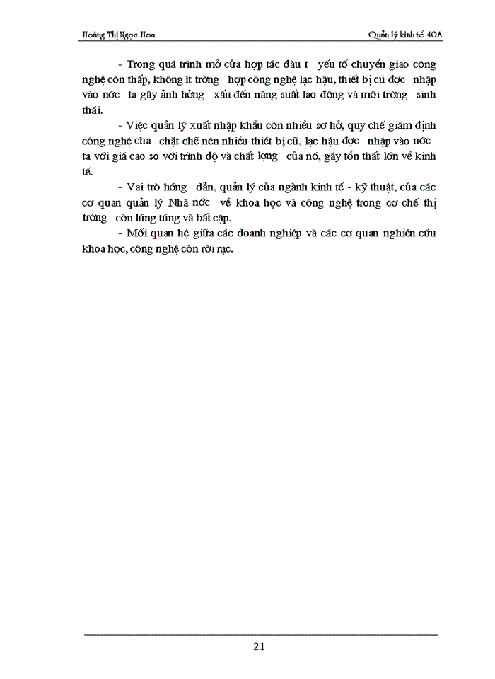 image for page Một số vấn đề về đổi mới công nghệ trong các doanh nghiệp công nghệp ở Việt Nam