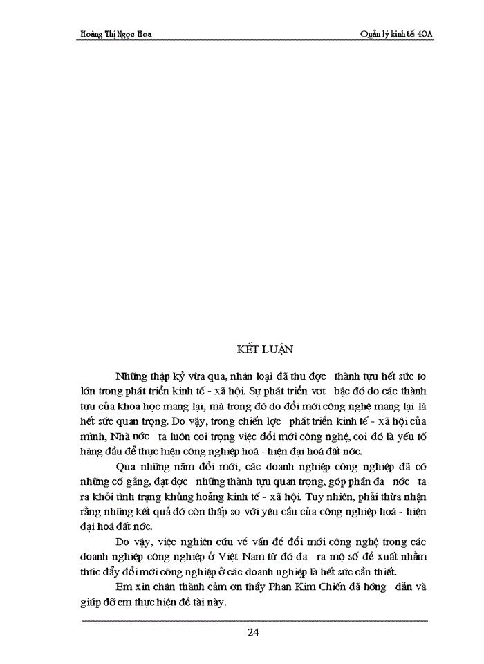 image for page Một số vấn đề về đổi mới công nghệ trong các doanh nghiệp công nghệp ở Việt Nam
