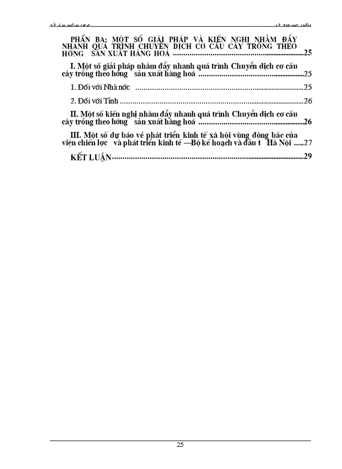 image for page Những vấn đề về định hướng chuyển dịch cơ cấu cây trồng theo hướng sản xuất hàng hoá của tỉnh Lào Cai trong một số năm tới