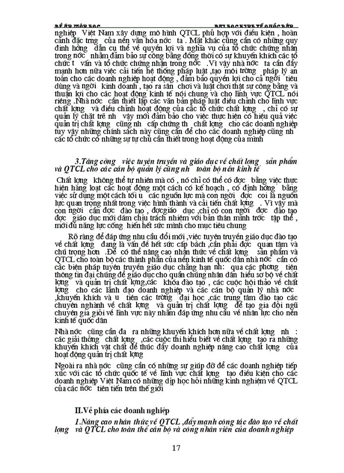 image for page hệ thống quản trị chất lượngtheo bộ tiêu chuẩn ISO-9000 và việc áp dụng nó vào các doanh nghiệp Việt Nam