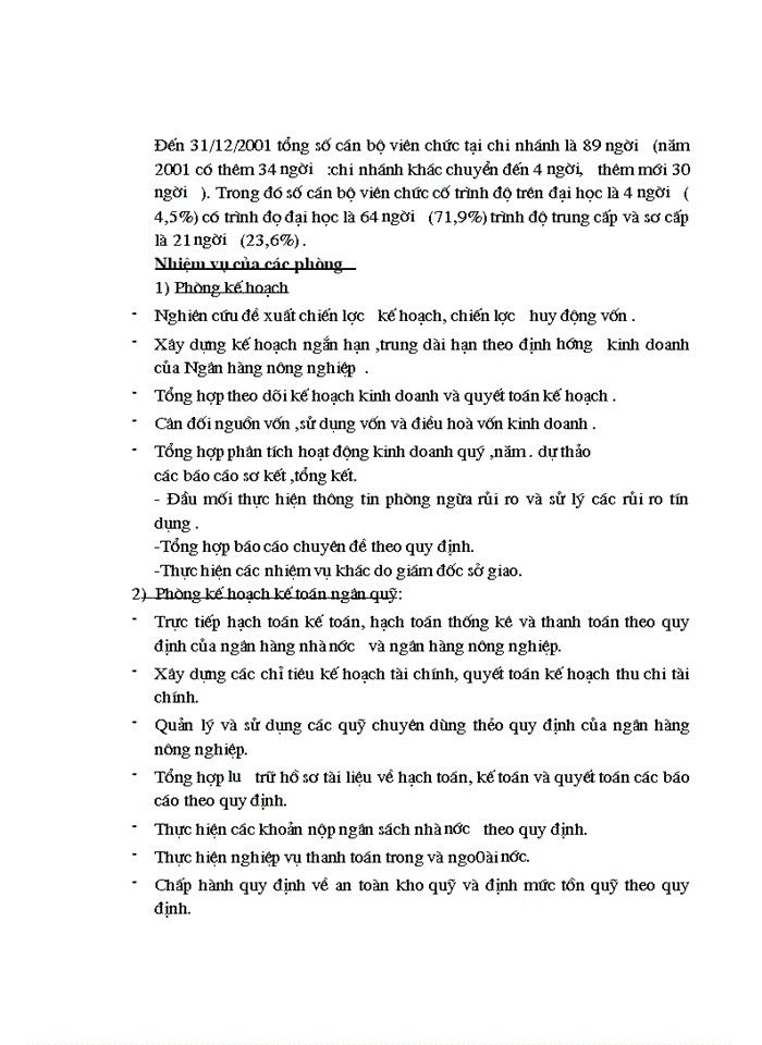 image for page Tình hình hoạt động kinh doanh của chi nhánh Ngân hàng nông nghiệp  và phát triển nông thôn Láng Hạ