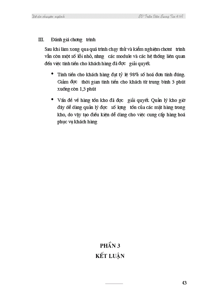 image for page Phân tích và thiết kế hệ thống thông tin thu tiền ở một siêu thị