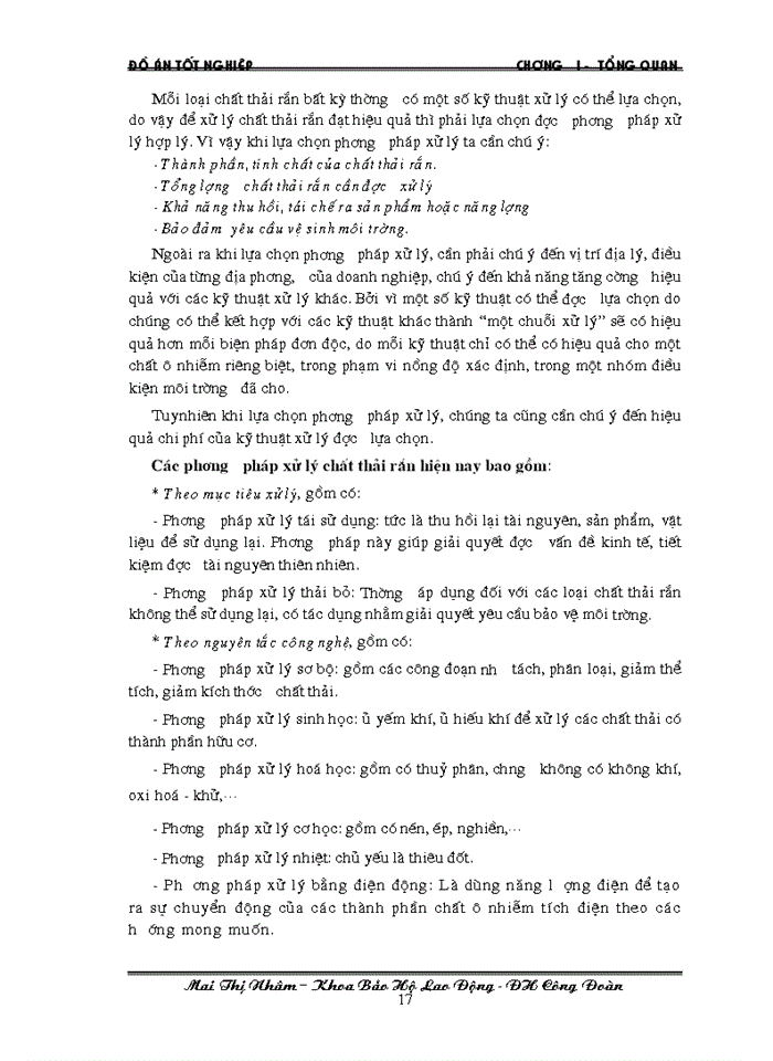 image for page Tác động của chất thải rắn tới môi trường và sức khoẻ con người