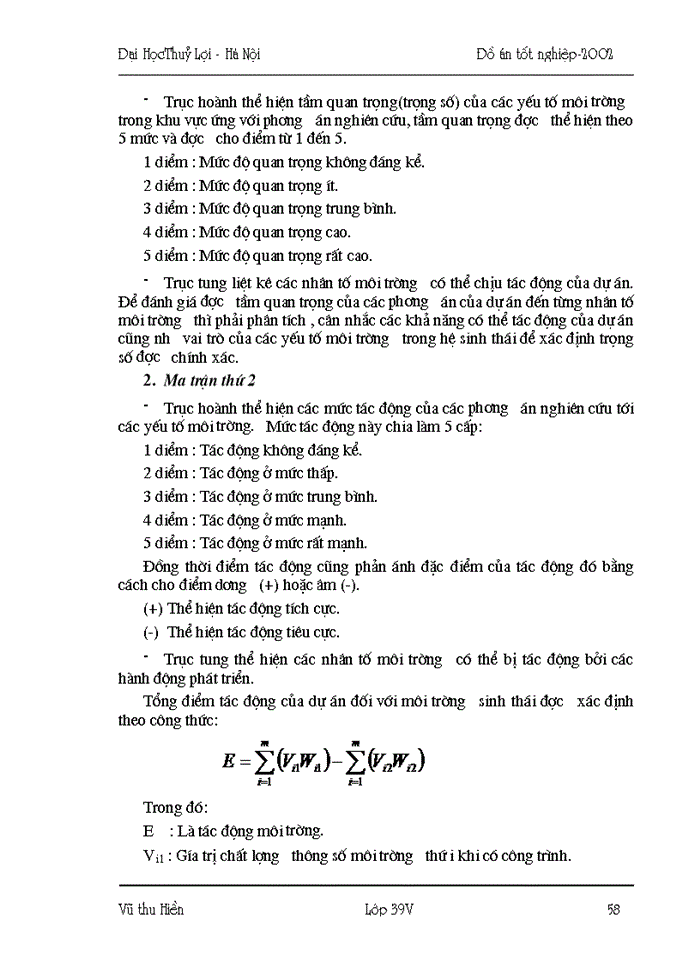 image for page Hướng dẫn đánh giá tác động môi trường các dự án phát triển tài nguyên nước