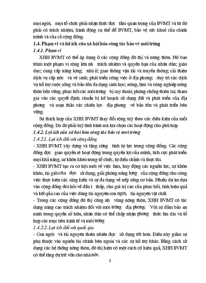 image for page Xã hội hóa công tác bảo vệ môi trường ở ngoại thành hà nội theo mô hình làng xã tự quản ở xã liên hà - đông anh - hà nội