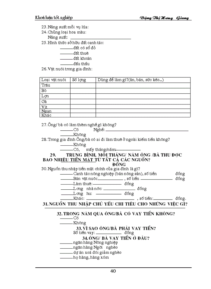 image for page Công tác xoá đói giảm nghèo và các vấn đề môi trường liên quan tại xã Tân Hưng, huyện Sóc Sơn, Thành phố Hà Nội