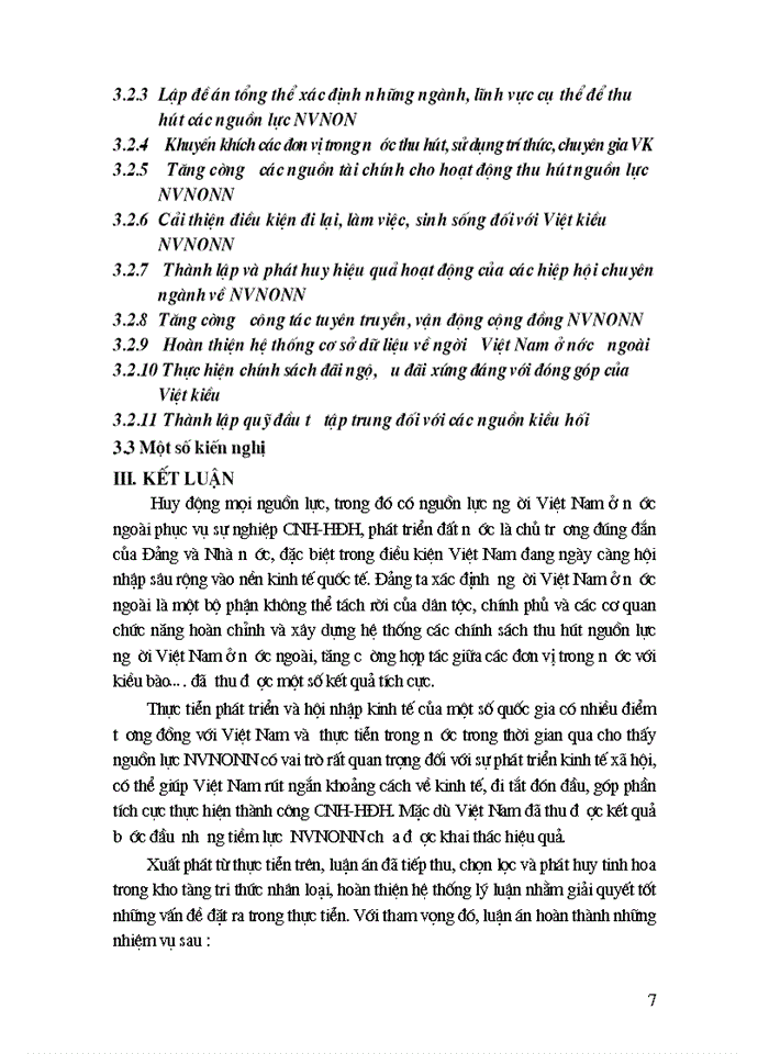 image for page Giải pháp đẩy mạnh thu hút nguồn lực người Việt Nam ở nước                 ngoài trong sự nghiệp CNH-HĐH đất nước.