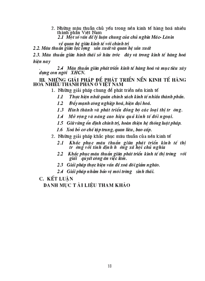 image for page Mâu thuẫn biện chứng trong quá trình xây dựng nền kinh tế hàng hoá nhiều thành phần ở Việt Nam