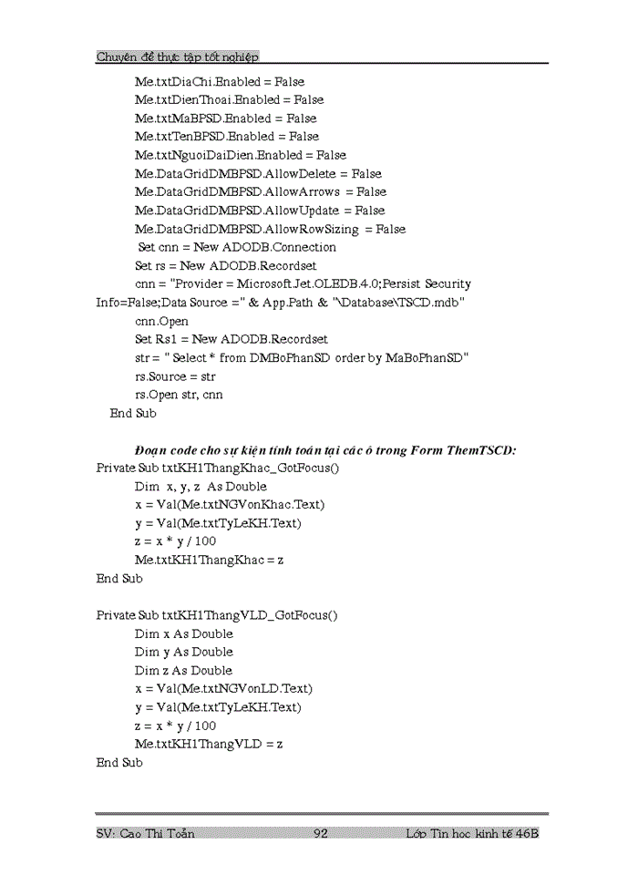 image for page Phân tích, thiết kế phần mềm quản lý Tài sản cố định tại công ty