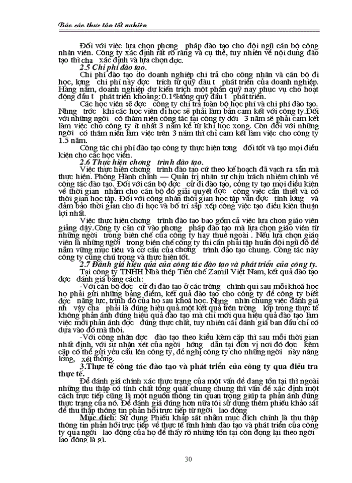 image for page “ Hoàn thiện công tác đào tạo và phát triển nguồn nhân lực tại Công ty TNHH Nhà thép Tiền chế Zamil Việt Nam