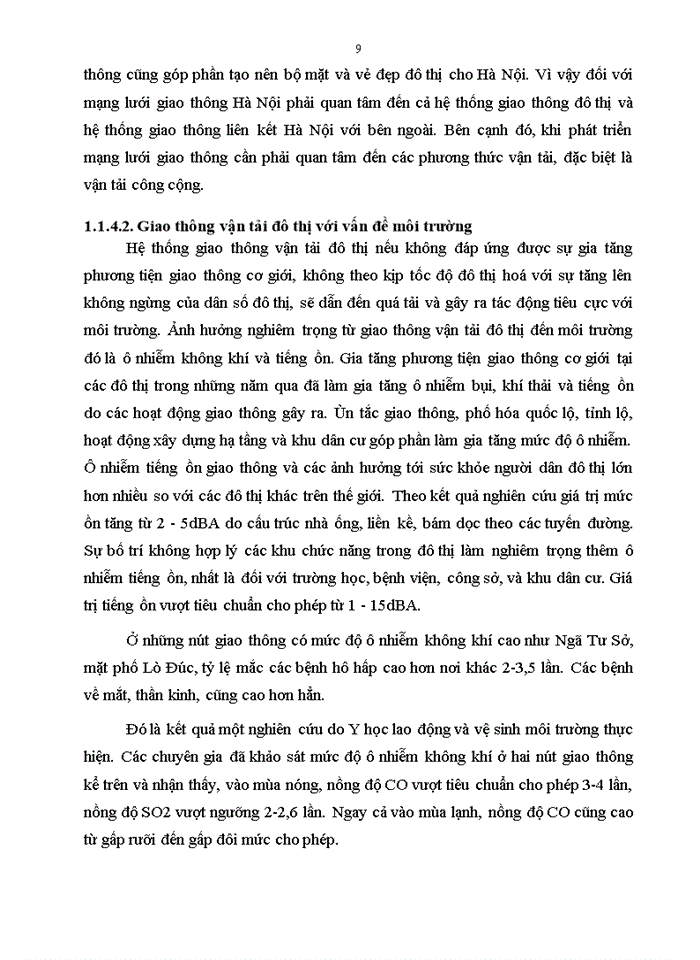 image for page Giải pháp giảm ùn tắc giao thông đô thị  trên địa bàn Thành phố Hà Nội