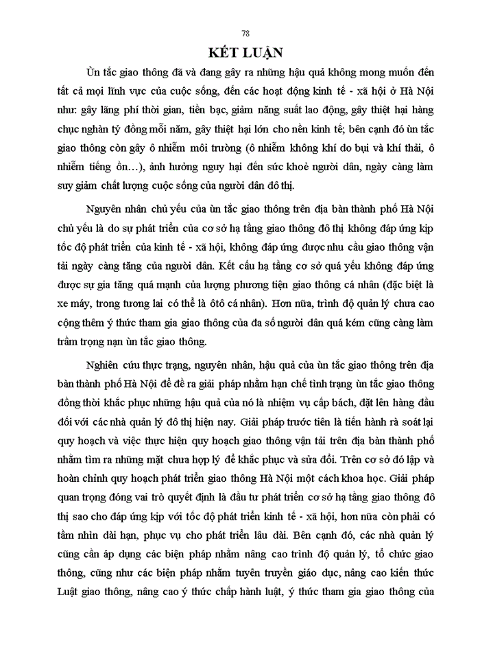 image for page Giải pháp giảm ùn tắc giao thông đô thị  trên địa bàn Thành phố Hà Nội