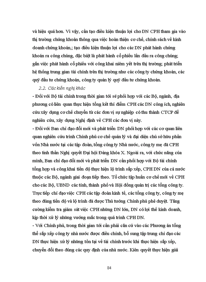 image for page Giải pháp đẩy mạnh cổ phần hóa các DNNN của thành phố Hà Nội