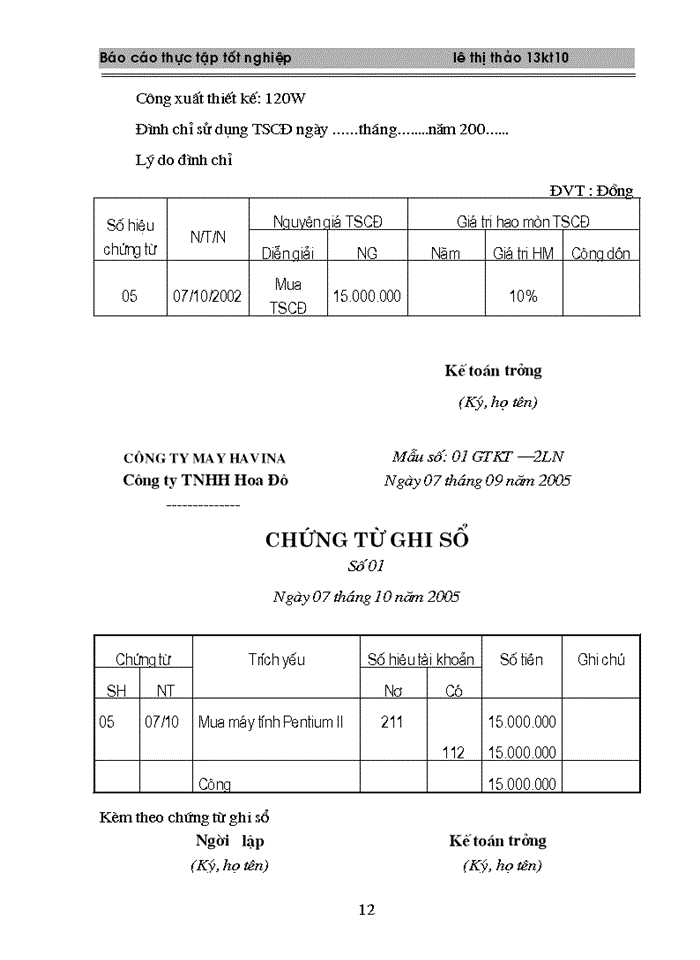 image for page Hoàn thiện công tác hạch toán kế toán tại Công ty TNHH Hoa Đô