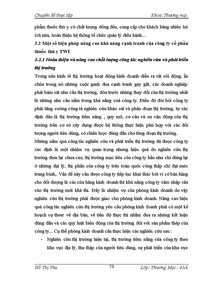 image for page Một số biện pháp nâng cao khả năng cạnh tranh của công ty cổ phần thuốc thú y TWI