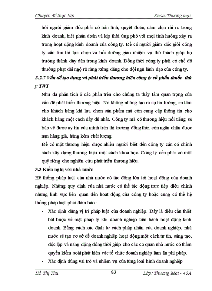 image for page Một số biện pháp nâng cao khả năng cạnh tranh của công ty cổ phần thuốc thú y TWI